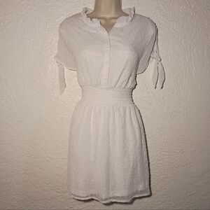 J For Justify White Mini Dress
